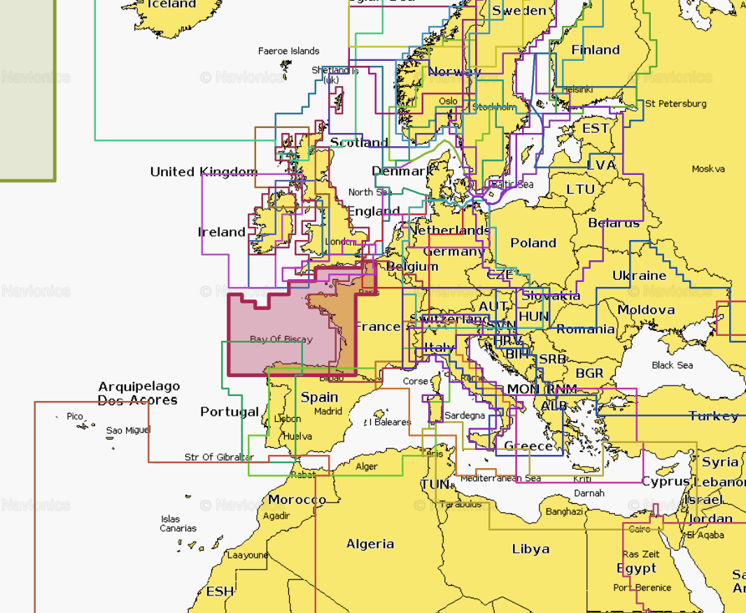 NAVIONICS Cartes Navionics+ Regular Robin Marine